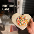 birthday cake cookie