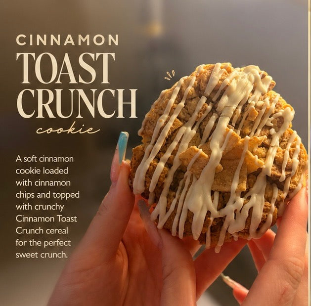 cinnamon toast crunch cookie ￼