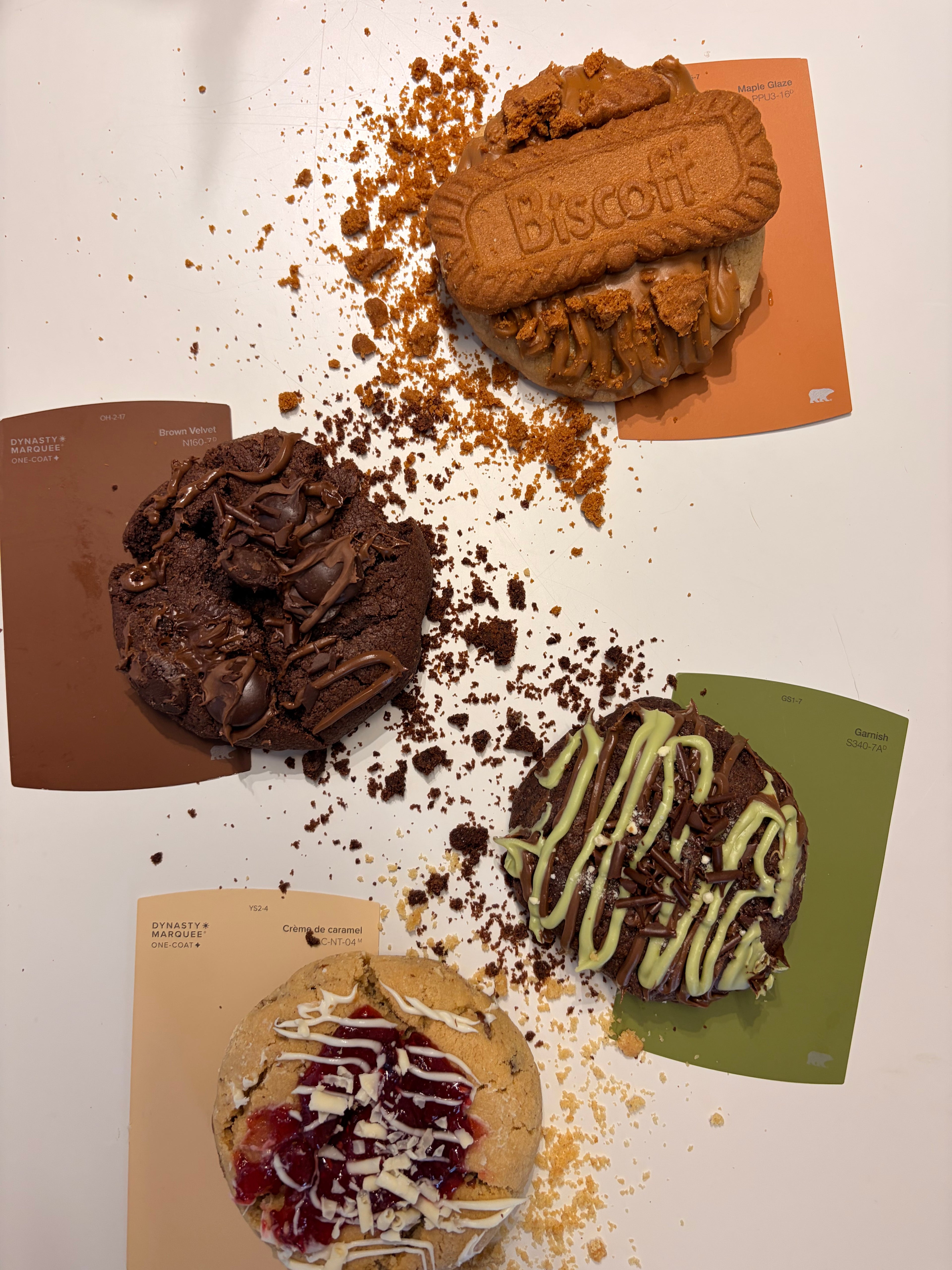 cookie sample box
