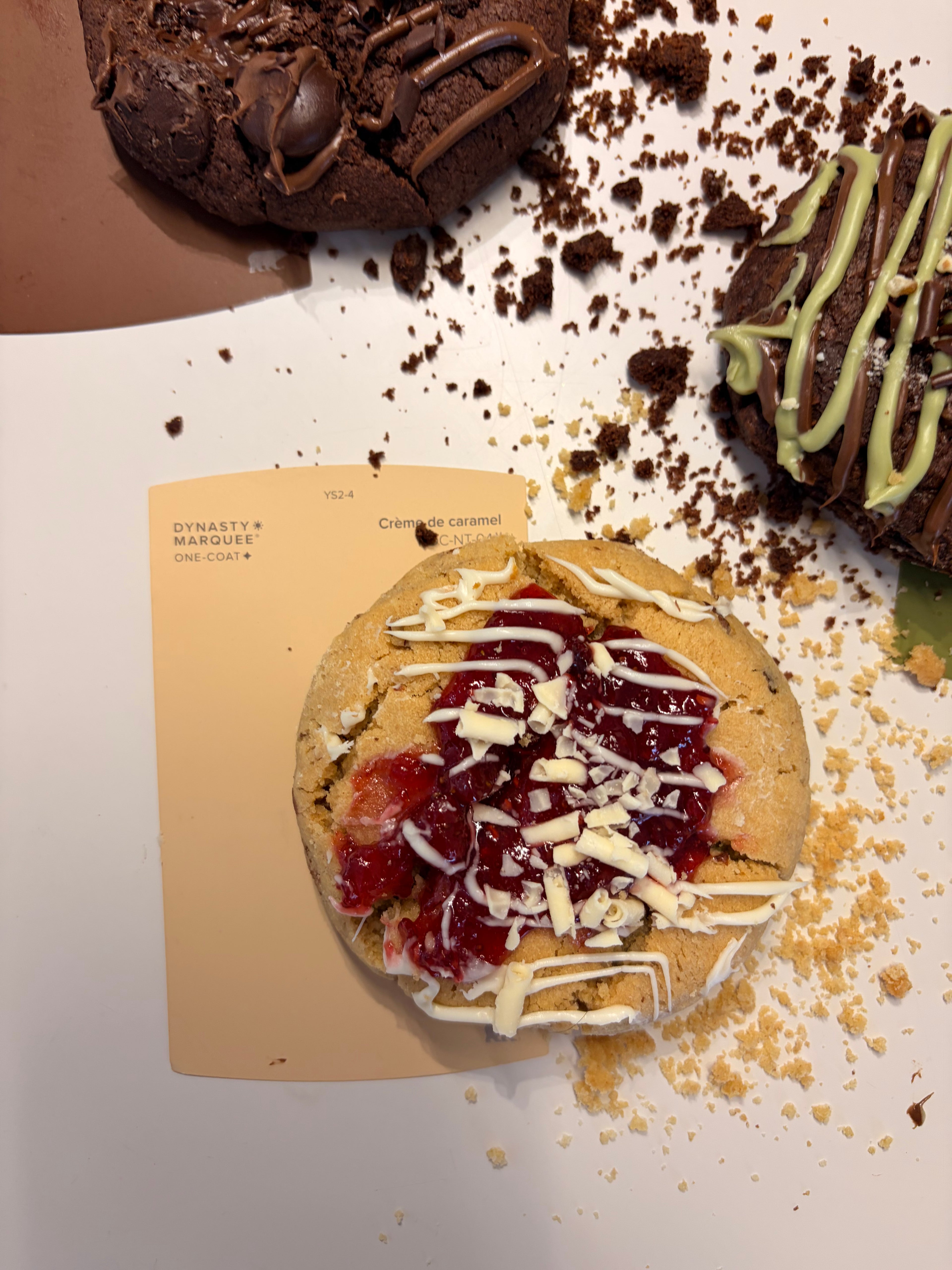 cookie sample box