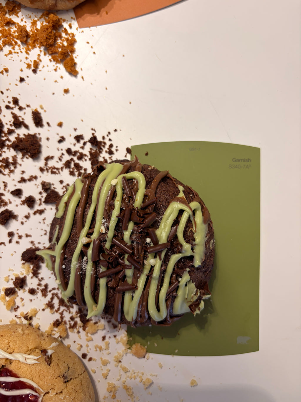 cookie sample box