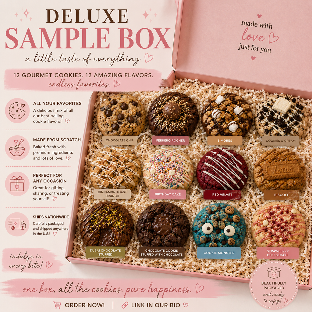 Deluxe Cookie Sample Box