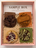 cookie sample box
