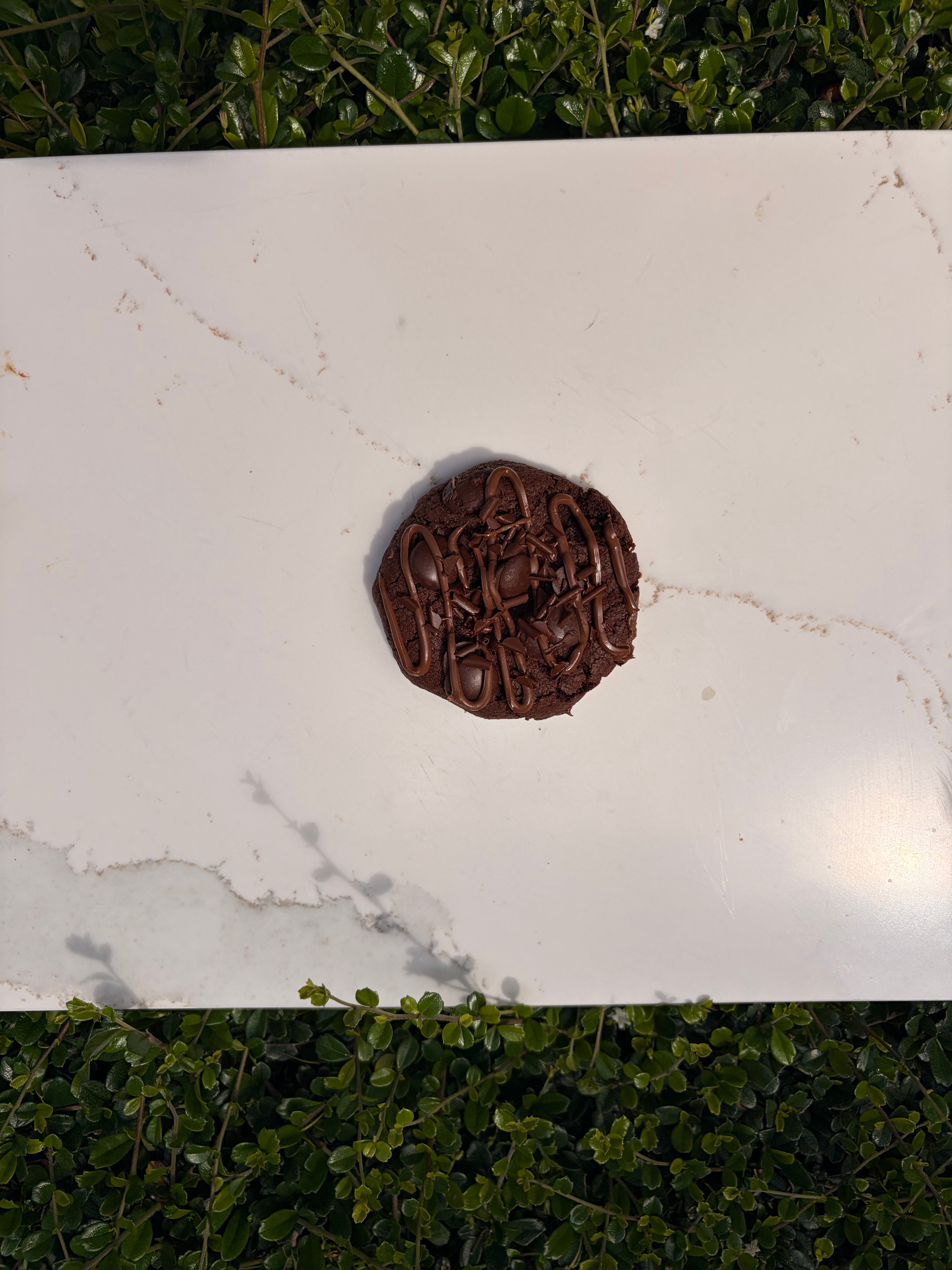 triple chocolate cookie