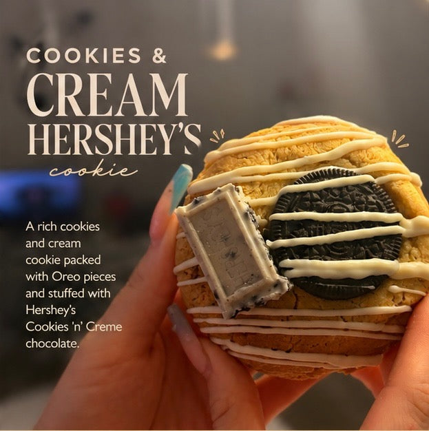 Hershey’s cookies and cream cookie
