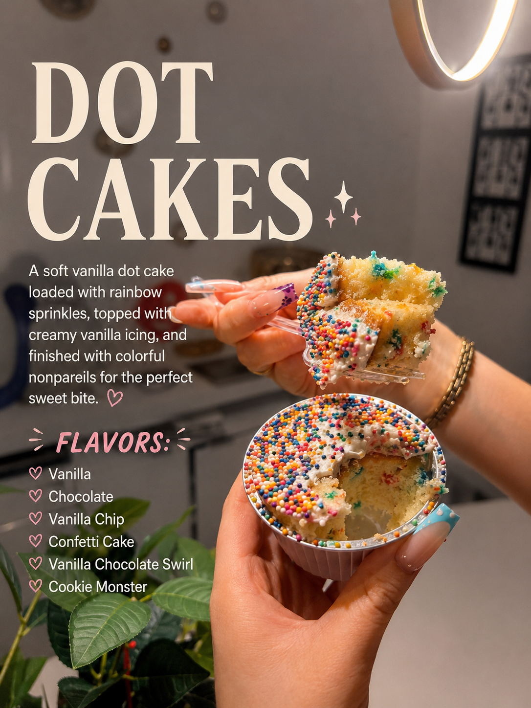 dot cakes