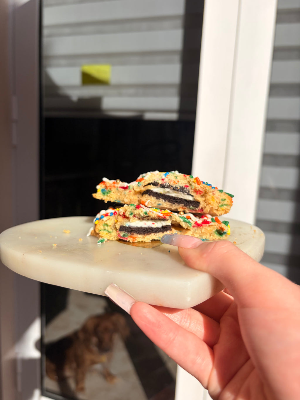 birthday cake cookie